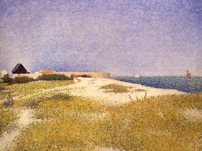 Seurat - View of Fort Samson
