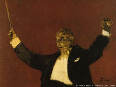 Sickert - Sir Thomas Beecham Conducting
