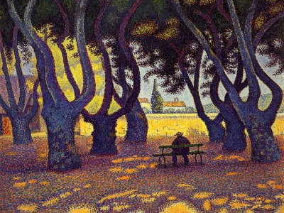 Signac - Place des Lices  Saint-Tropez
