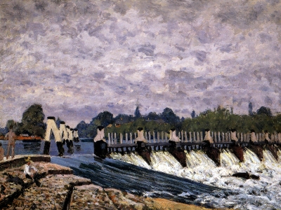 Sisley - Molesey Weir
