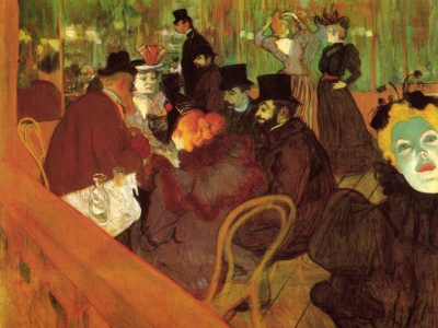 Toulouse-Lautrec - At the Moulin Rouge
