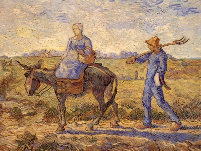 Van Gogh - Going out to Work
