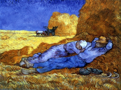 Van Gogh - Rest From Work
