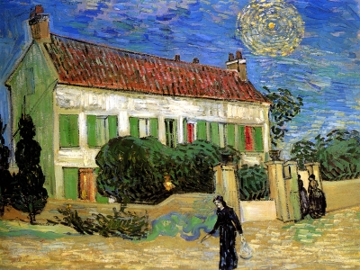 Van Gogh - The White House at Night
