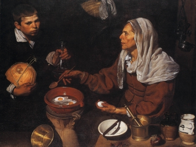 Velazquez - An Old Woman Cooking Eggs
